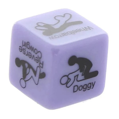 Jeu de Dés Coquin - 4 Dés Kinky pour Adultes | Behind Closed Doors Little Genie Sensations plus