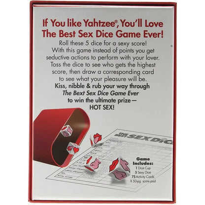 Jeu de Dés Érotique en Anglais | The Best Sex Dice Game Ever! Little Genie Sensations plus