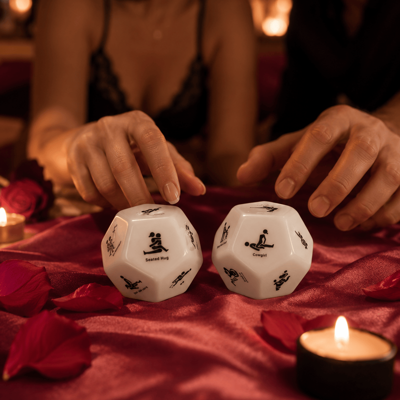 Jeu de Dés Érotique - Really Big Sex Position Dice | 12 Faces, 24 Positions Ball and Chain Sensations plus