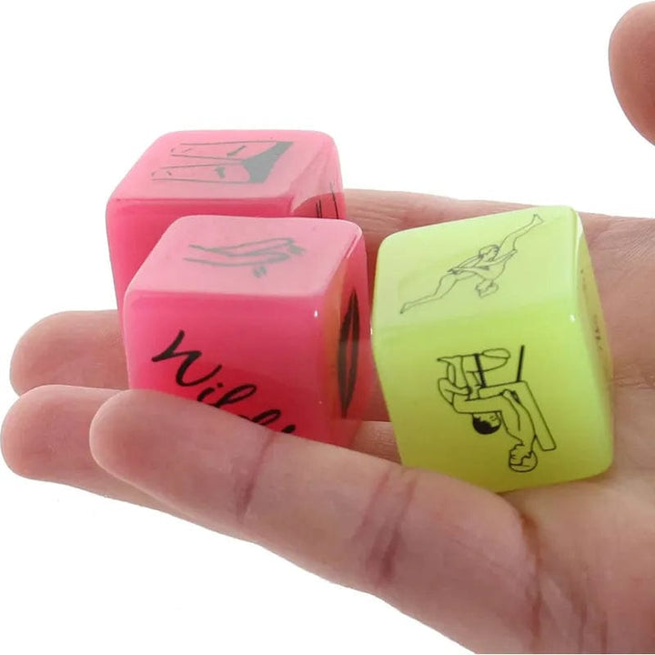 Jeu de Dés - Kheper Games - Glow in the Dark Oral Sex Dice - Bilingue Kheper Games Sensations plus