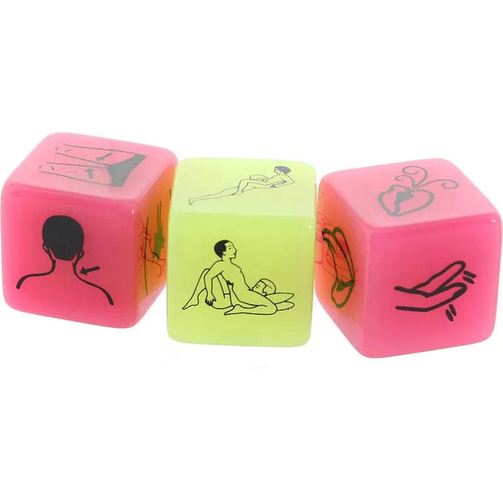 Jeu de Dés - Kheper Games - Glow in the Dark Oral Sex Dice - Bilingue Kheper Games Sensations plus