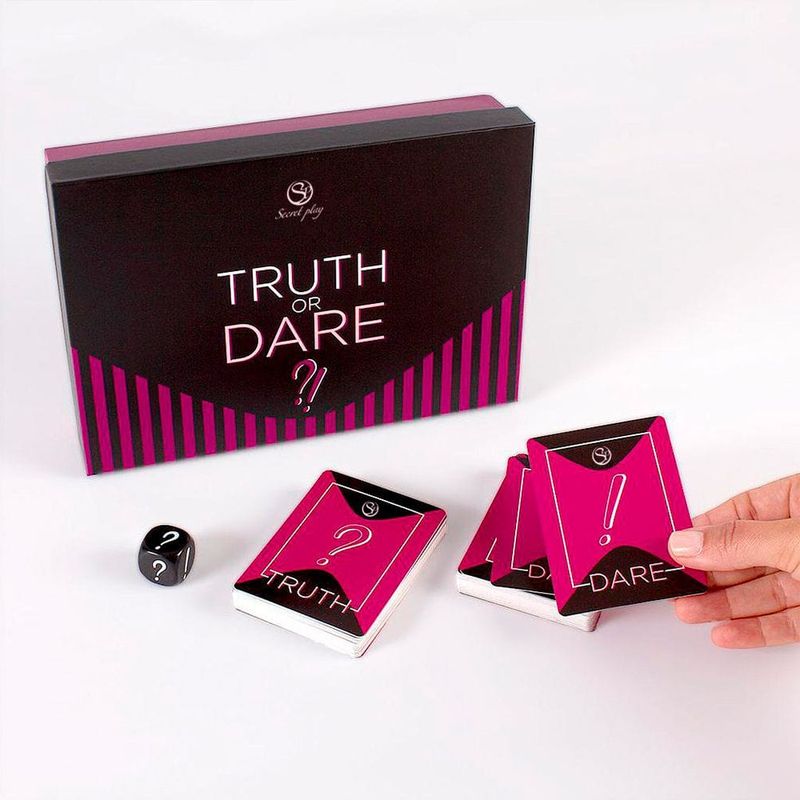 Jeu Érotique pour Couple - Action ou Vérité | Jeu Drôle pour Soirée +18 Secret Play Games Sensations plus