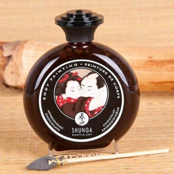 Jeu pour Couple - Shunga - Peinture Comestible Shunga Sensations plus