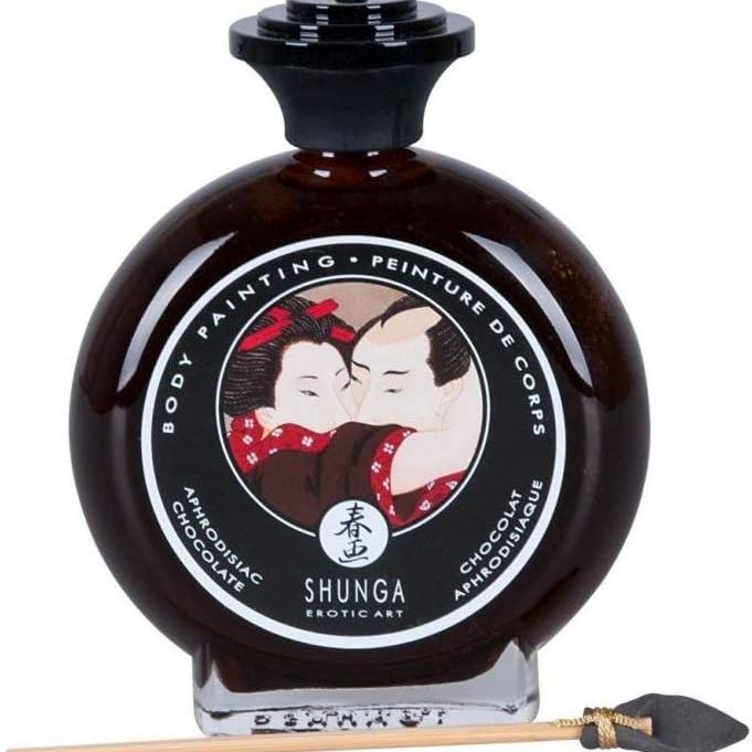 Jeu pour Couple - Shunga - Peinture Comestible Shunga Sensations plus