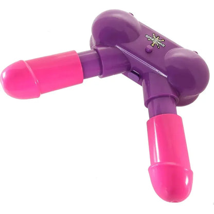 Jeu - Shots Toys - Cum Face Duel Pump Action Penis Game Shots Sensations plus