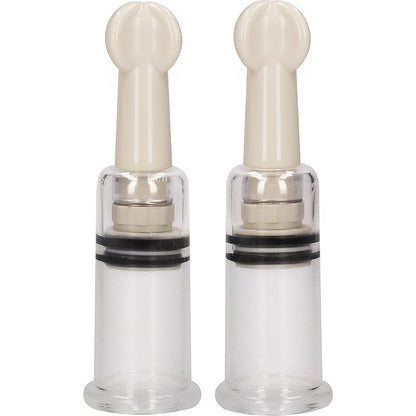 Kit aspiration mamelons transparent – Nipple Suction Set Small | Petit & stimulant Shots America Sensations plus
