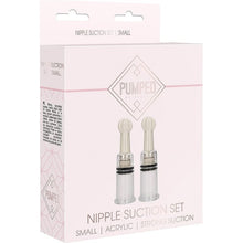 Kit aspiration mamelons transparent – Nipple Suction Set Small | Petit & stimulant Shots America Sensations plus