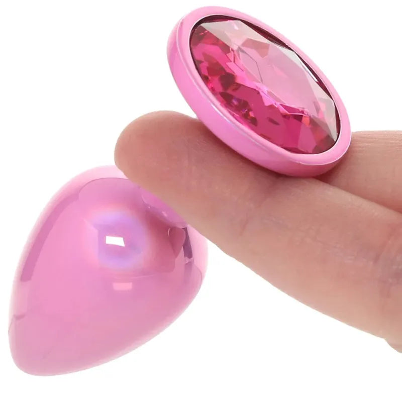 Kit de 3 Plugs Anaux en Métal Rose - Ouch! Paris Collection | Luxe, Plaisir & Sécurité Ouch! Sensations plus