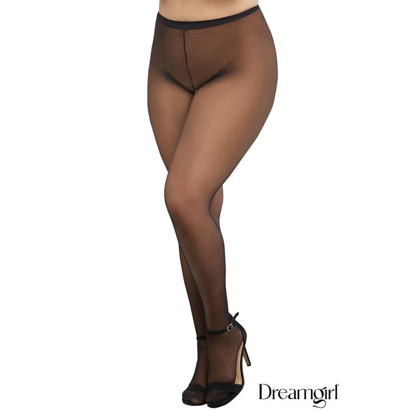 Lingerie Dreamgirl - Bas Collant Avec Ouverture 0082 | Confort et sensualité Dreamgirl Sensations plus