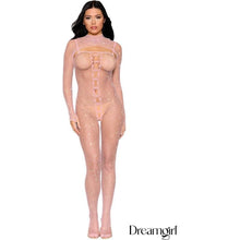Lingerie Dreamgirl - Bodystocking avec boléro 0509 Dreamgirl Sensations plus