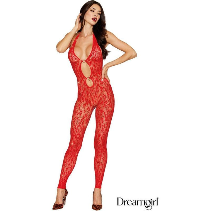 Lingerie Dreamgirl - Bodysuit avec strass 0517 Dreamgirl Sensations plus