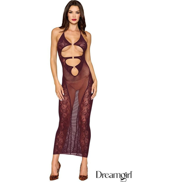 Lingerie Dreamgirl - Robe longue avec boléro 0523 Dreamgirl Sensations plus