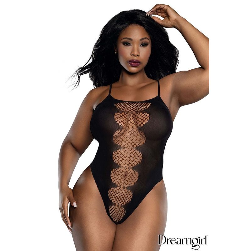 Lingerie Dreamgirl - Teddy en mesh 14016 | Confort et Sensualité Dreamgirl Sensations plus
