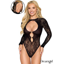 Lingerie Dreamgirl - Teddy extensible avec chaîne 13511 Dreamgirl Sensations plus