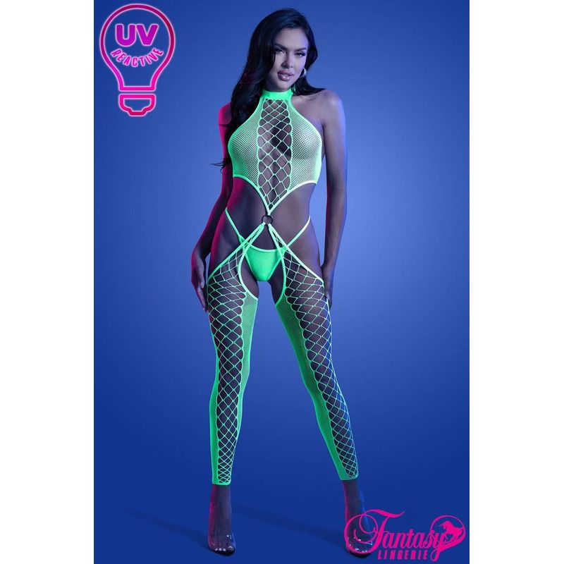 Lingerie Fantasy - Glow- Bodysuit 2138 Sensations Plus Sensations plus