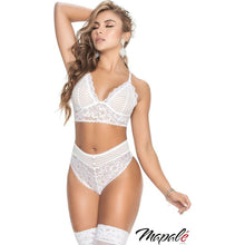 Lingerie Mapalé - Ensemble Sexy Striped 2PC Set - 8671 Mapalé Sensations plus