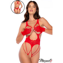 Lingerie Mapalé - Teddy avec ouverture et gants 1161 Mapalé Sensations plus