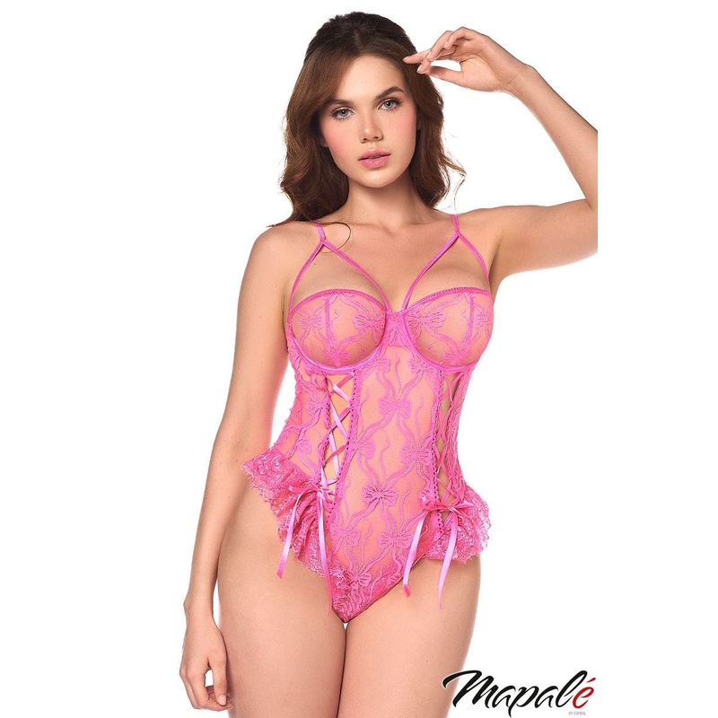 Lingerie Mapalé - Teddy en dentelle 8976 Mapalé Sensations plus