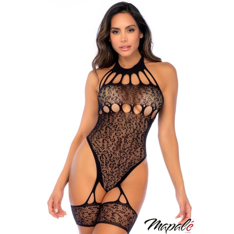 Lingerie Mapalé - Teddy léopard 1144 Mapalé Sensations plus