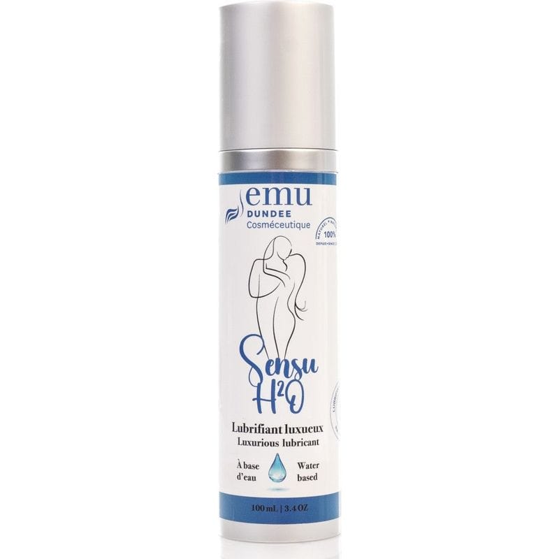 Lubrifiant à base d'eau - Emu Dundee - SensuH2O 100ml (3.4 oz) Emu Dundee Cosméceutique Sensations plus