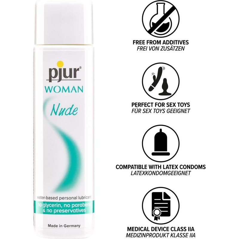 Lubrifiant à Base D'eau - Pjur - Woman Nude 100 ml Pjur Sensations plus