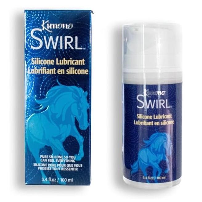 Lubrifiant à base de silicone - Kimono - Swirl Silicone Lubricant 3.4oz/100mL Kimono Sensations plus