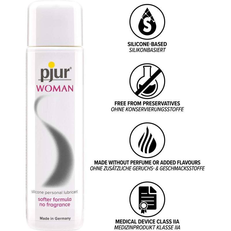 Lubrifiant à Base de Silicone - Pjur - Woman 100ml Pjur Sensations plus
