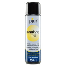 Lubrifiant Anal à Base D'eau - Pjur - Analyse me! Sensations Plus Sensations plus