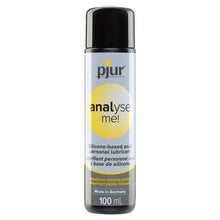 Lubrifiant Anal à Base de Silicone - Pjur - Analyse Me! Sensations Plus Sensations plus