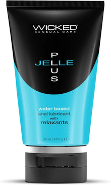 Lubrifiant anal avec relaxants - Wicked Jelle Plus 4 oz Wicked Sensual Care Sensations plus