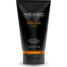 Lubrifiant anal en gel chauffant - Wicked Jelle Heat 4 oz Wicked Sensual Care Sensations plus