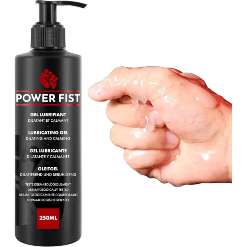 Lubrifiant Anal - Power Fist | Pénétrations Intenses & Fortes Dilatations Power Fist Sensations plus