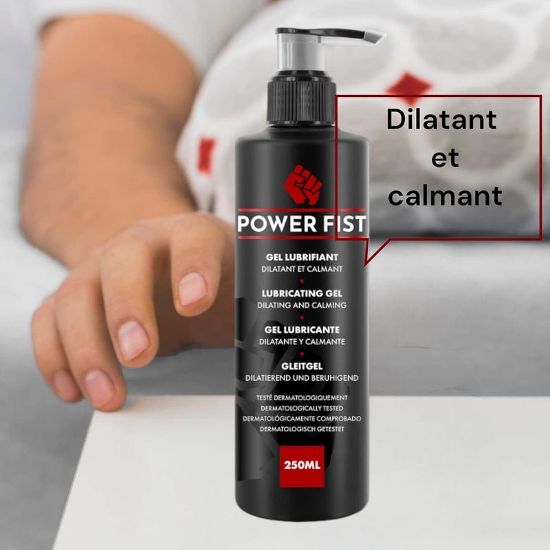 Lubrifiant Anal - Power Fist | Pénétrations Intenses & Fortes Dilatations Power Fist Sensations plus