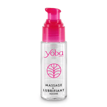 Lubrifiant en Silicone - Yoba 2 en 1 | Lubrifiant Intime & Gel de Massage Longue Durée Yoba Paris Sensations plus