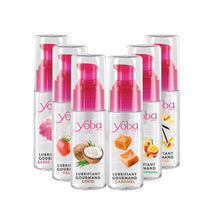 Lubrifiant Gourmand à Saveur - Yoba Paris 50 ml | 6 Petit Plaisir Kissable & Comestible Yoba Paris Sensations plus