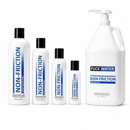 Lubrifiant Intime à Base d’Eau - Non-Friction | Naturelle & Soyeuse Fuck Water Sensations plus