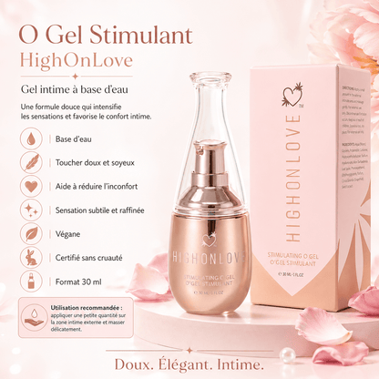 Lubrifiant Intime à Base d’Eau - O Gel Stimulant | HighOnLove HighOnLove Sensations plus