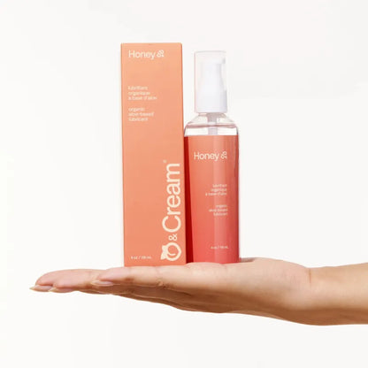 Lubrifiant Intime Organique à Base d’Aloe - Honey 4 oz | Peach & Cream Peach & Cream Sensations plus