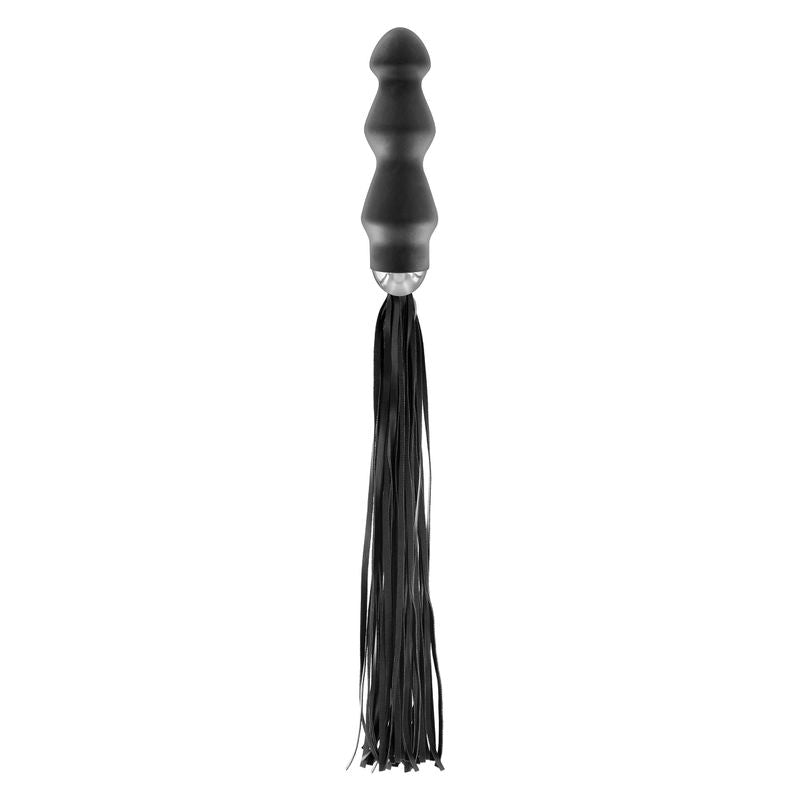 Martinet BDSM 2 en 1 - FetishTentation | Manche Plug Anal Progressif & Similicuir FetishTentation Sensations plus