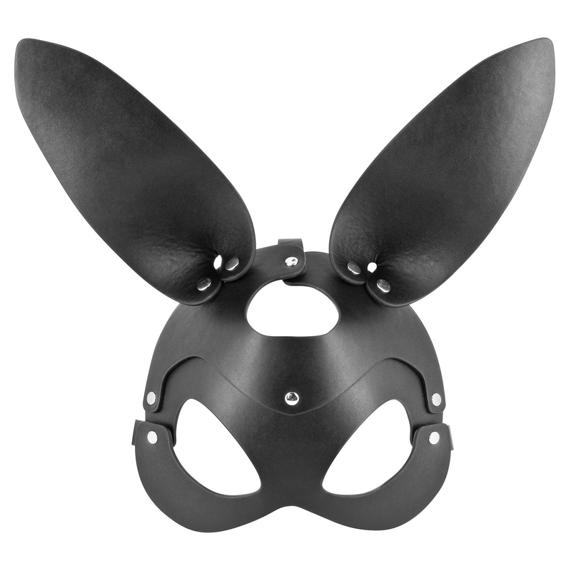 Masque Bunny Ajustable Similicuir -  FetishTentation | Fétichise, Mystérieux & Look Sexy FetishTentation Sensations plus