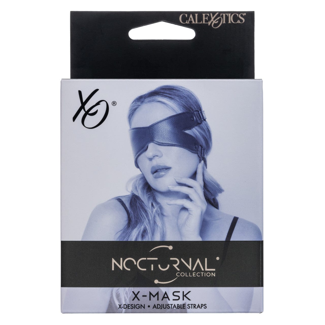 Masque Croisé en X - Nocturnal Collection | Confort, Ajustable & Obscurité Totale Calexotics Sensations plus