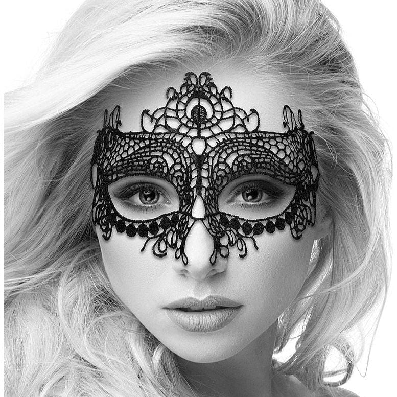 Masque de Luxe pour les Yeux – Lace Eye-Mask Queen | Élégance & Séduction Ouch! B&W Sensations plus