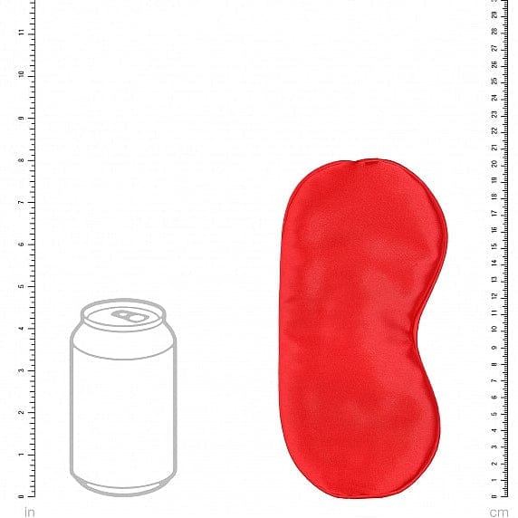 Masque en Satin - Shots Ouch! Satin Mask | Accessoire Chic pour Intensifier vos Jeux BDSM Ouch! Sensations plus