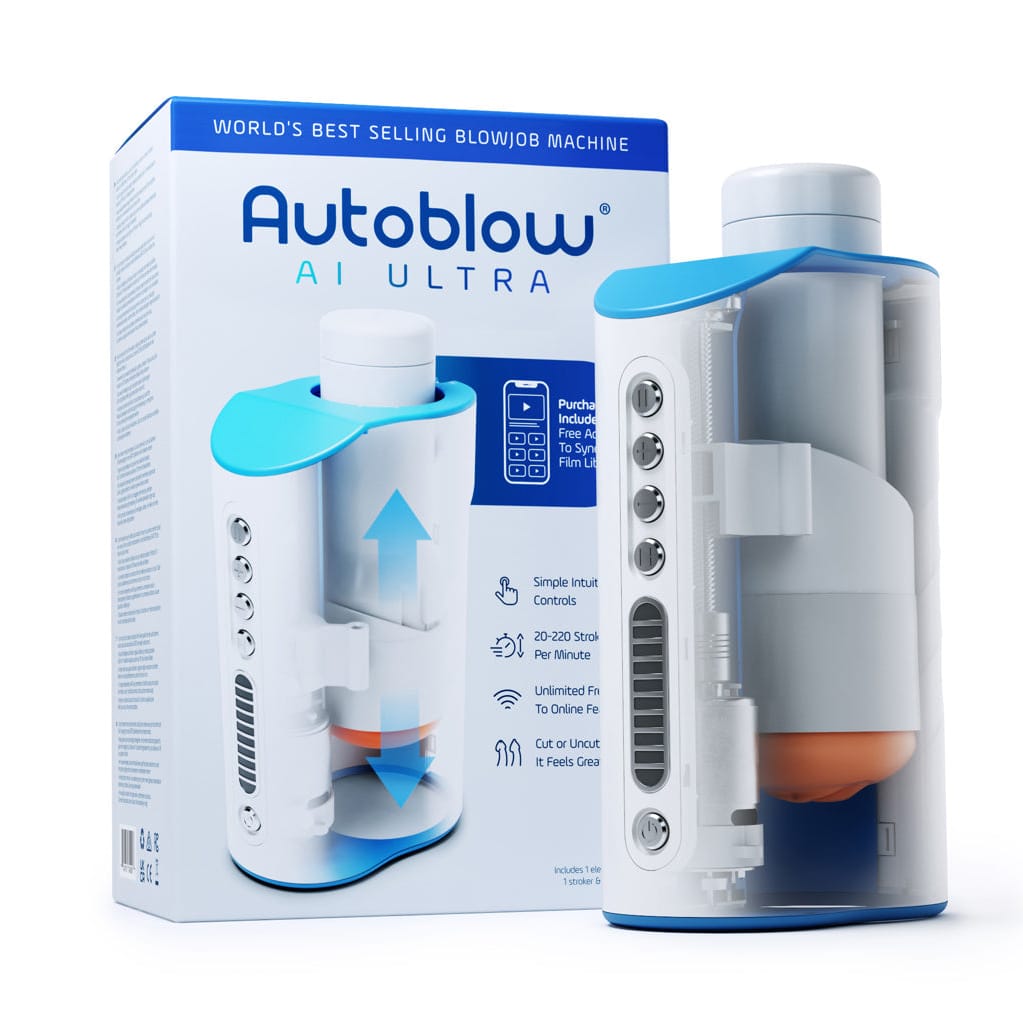 Masturbateur Automatique - A.I. Ultra | Autoblow Autoblow Sensations plus