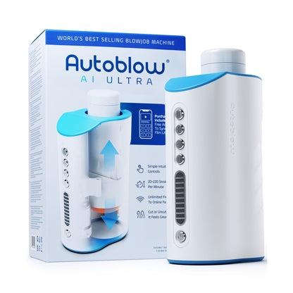 Masturbateur Automatique - A.I. Ultra | Autoblow Autoblow Sensations plus
