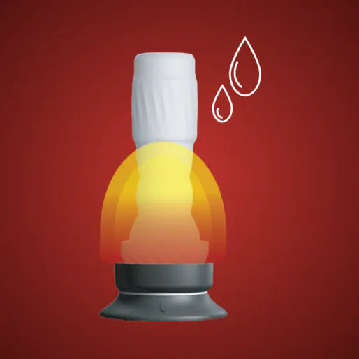 Masturbateur Automatique - SVibe Ikon Jet | Va-et-vient, Vibrations Puissantes & Chauffant SVibe Sensations plus