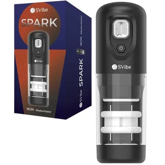 Masturbateur Automatique - SVibe Ikon Spark | Va-et-vient, Rotations & Synchro-Stimulation SVibe Sensations plus