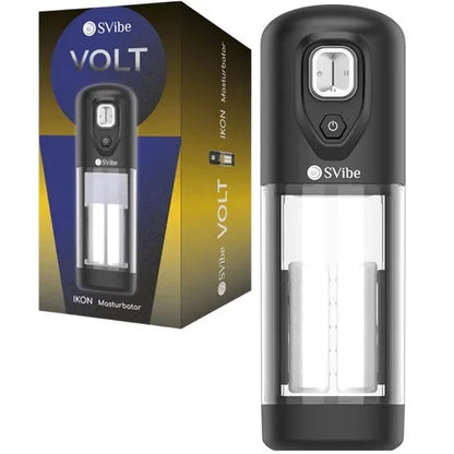 Masturbateur Automatique - SVibe Ikon Volt | Chauffant, Vibrant, Friction & Plaisir Ultime SVibe Sensations plus
