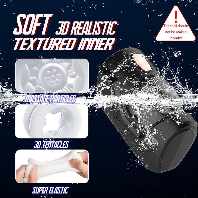 Masturbateur avec Mouvement - Space Capsule | Va-et-vient & Vibrations Secwell Sensations plus