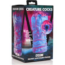 Masturbateur - Creature Cocks - Cyclone Squishy Alien Vagina Stroker Creature Cocks Sensations plus